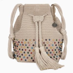 The Sak. Ivy Drawstring Bucket - Beads